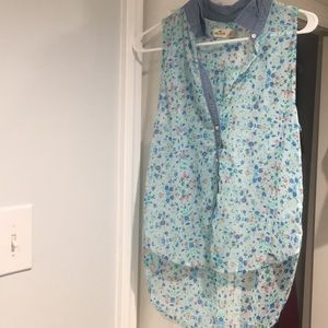 Floral print shirt